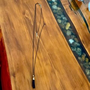 Long and short necklace
